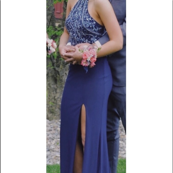 Rachael Allan 2pc prom gown - Picture 1 of 7